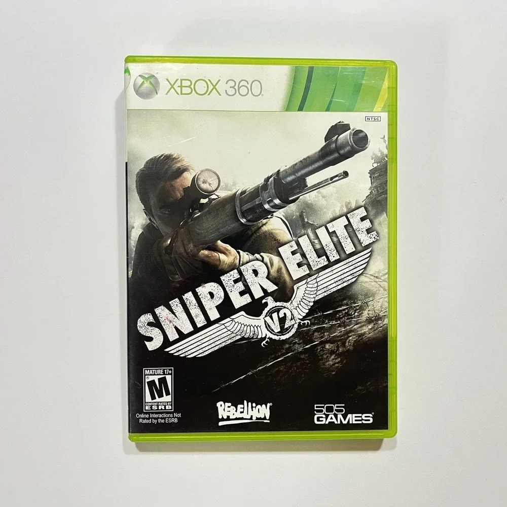 Sniper Elite ~ Microsoft XBOX 360 Game ~ Complete W/ Manual -‎ CIB